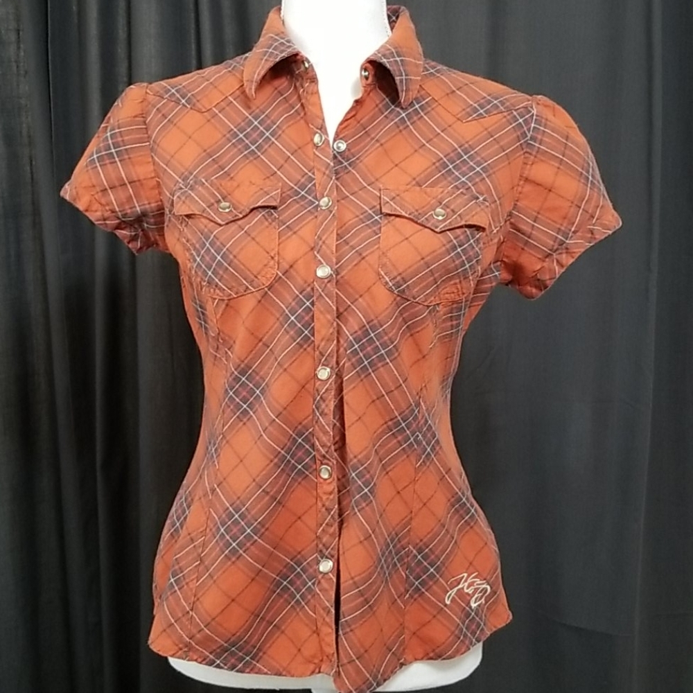 Womens- Harley-Davidson Short Sleeve Top
